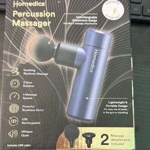 New Homedics Percussion Massager in Blue